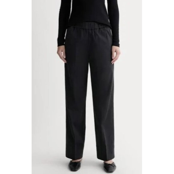 Everlane Women's Easy Pants Black Size 6 Teacher Office Wear Work Wear Casual - Picture 1 of 10